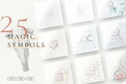 Minimalistic Magic Symbols