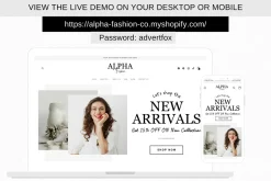 Minimalistic Shopify Theme