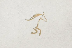 Minimalist Luxury Horse Logo
