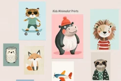 Minimalist Nursery Wall Art Gallery