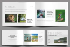 Minimalist Photo Magazine Template