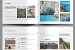 Minimalist Photo Magazine Template