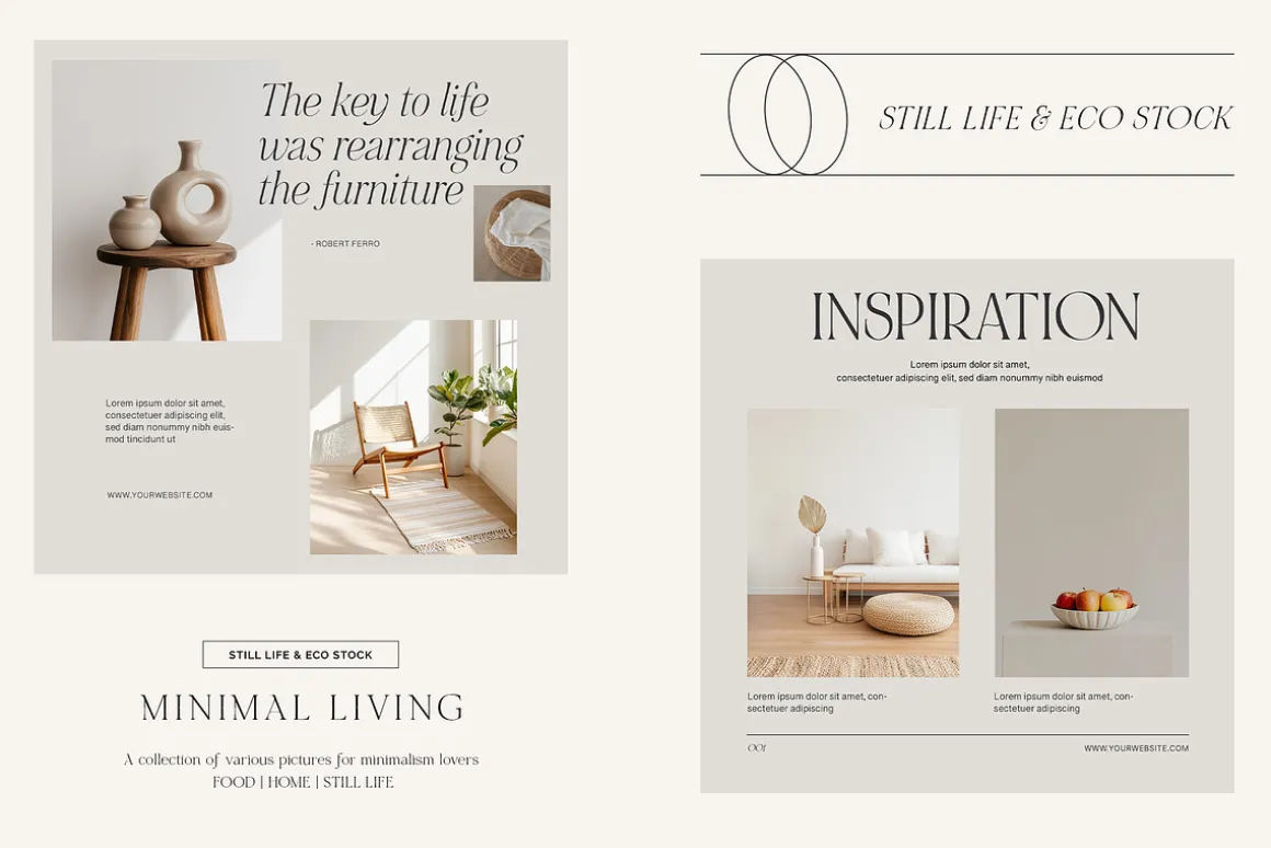 Minimal Living 130 Stock Photos