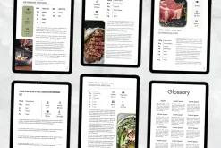 Minimal Recipe Ebook Template