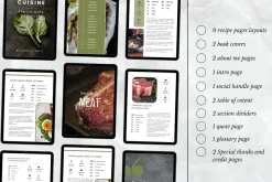 Minimal Recipe Ebook Template