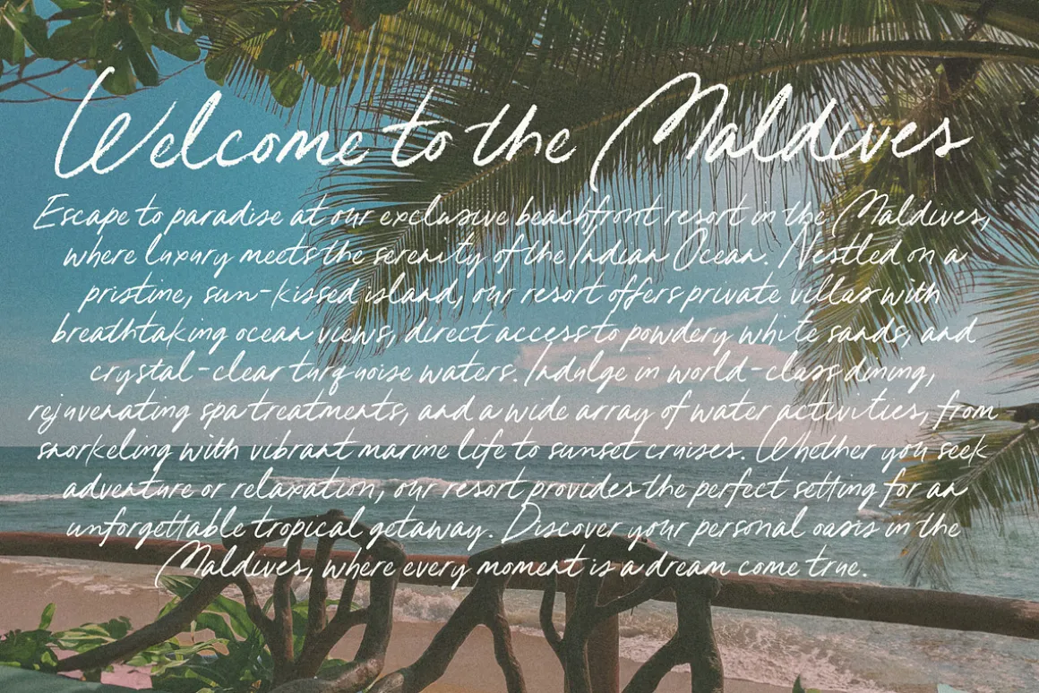 Mint + Magnolia Typeface