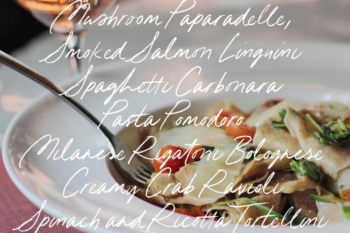 Mint + Magnolia Typeface
