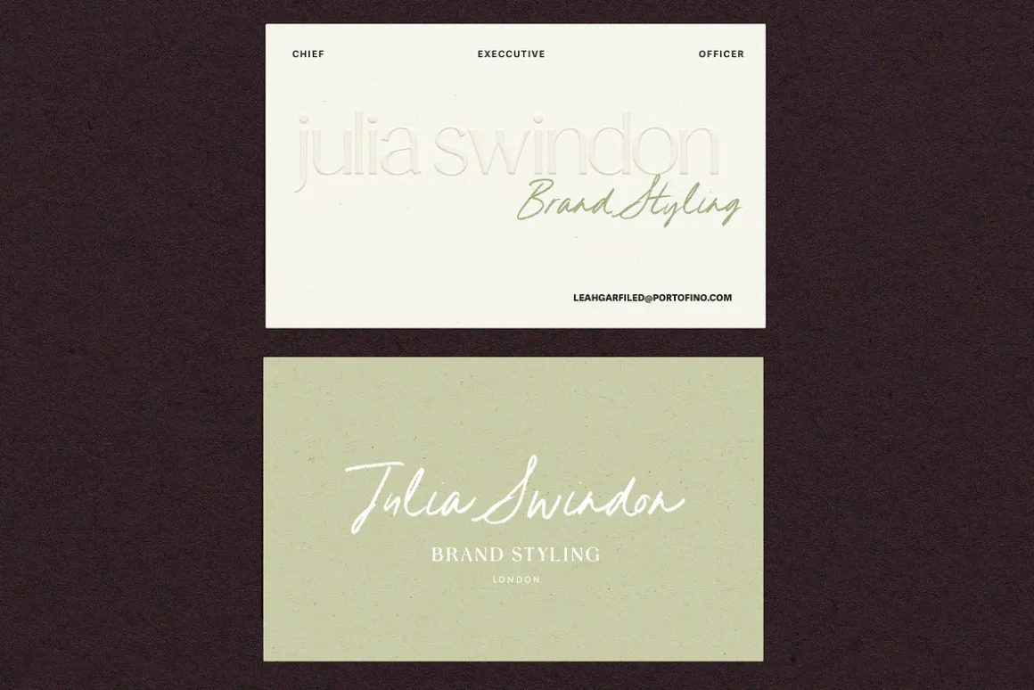 Mint + Magnolia Typeface