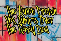 Mishale - Graffiti Font