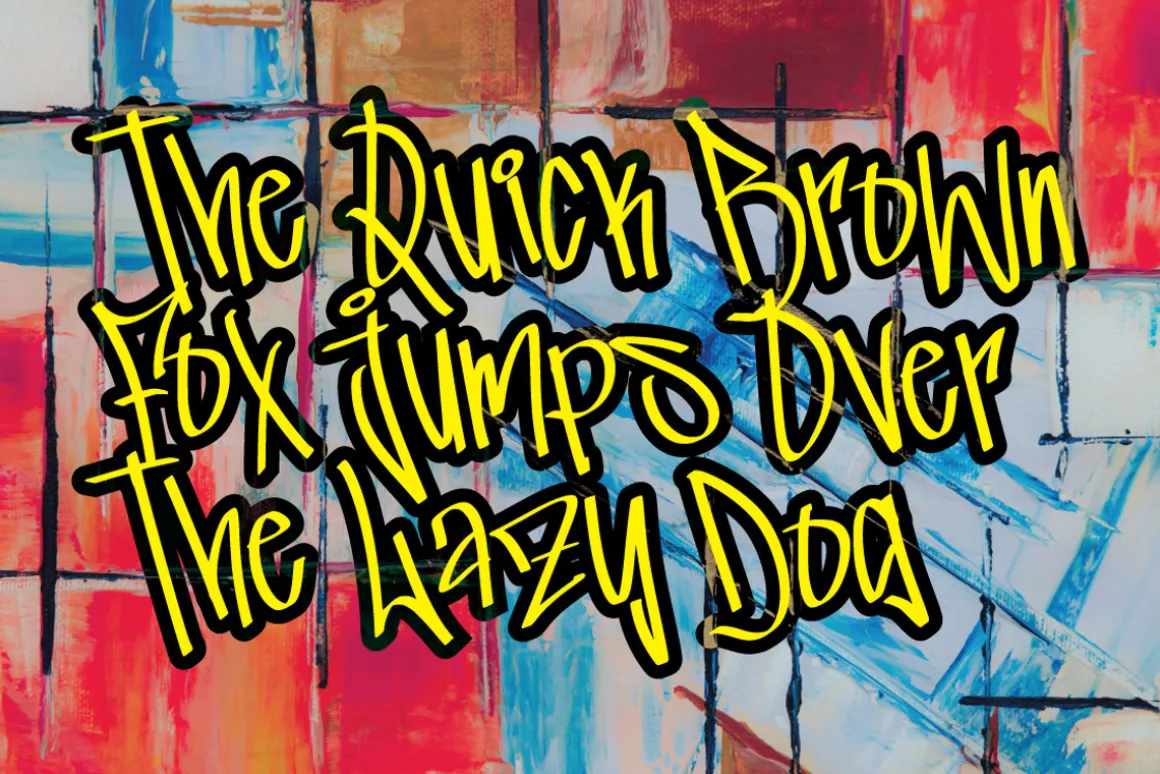 Mishale - Graffiti Font