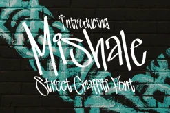 Mishale - Graffiti Font