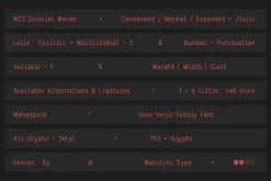 MIT Iculvist Monos Condensed