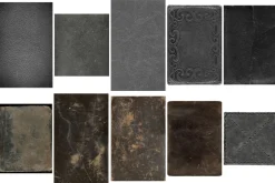 Mixed Vintage Leather Textures
