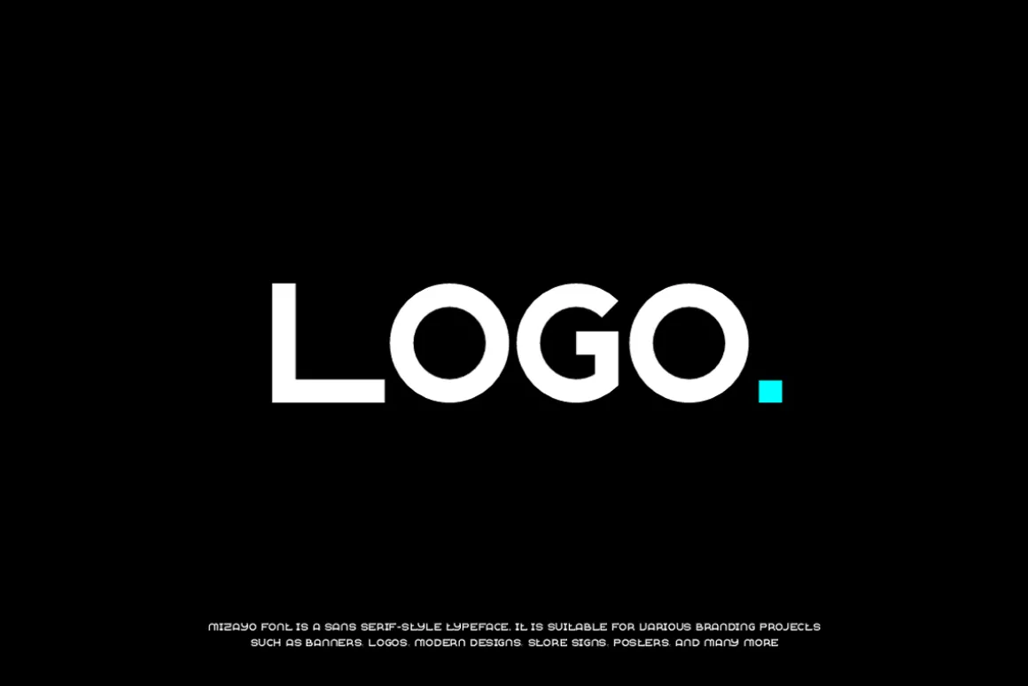 Mizayo - Geometric Font