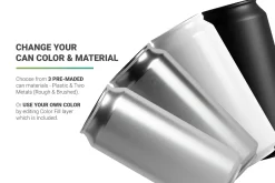 440ml Classic Can Mockup