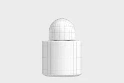 50ml Perfume Glass Bottle 3D Model