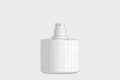50ml Perfume Glass Bottle 3D Model