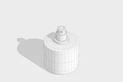 50ml Perfume Glass Bottle 3D Model