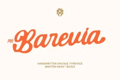 MN Barevia - Handwritten Vintage