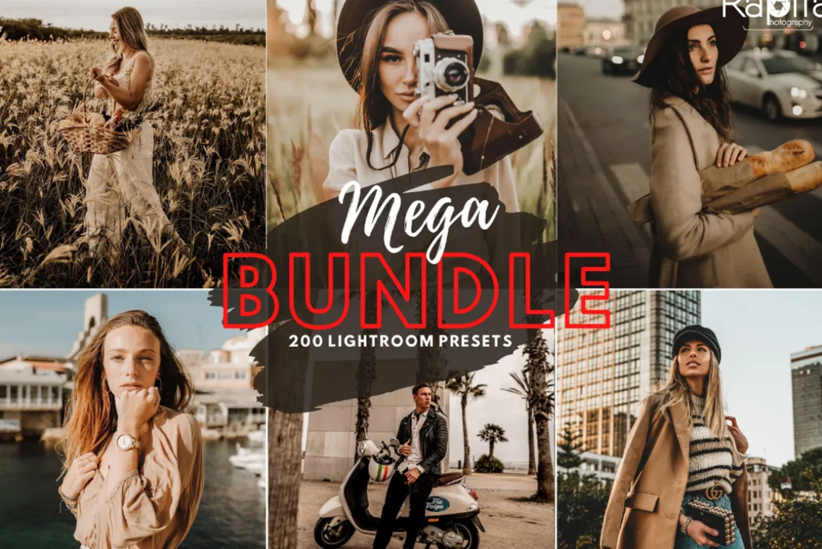 Mobile Lightroom Presets Bundle 200+