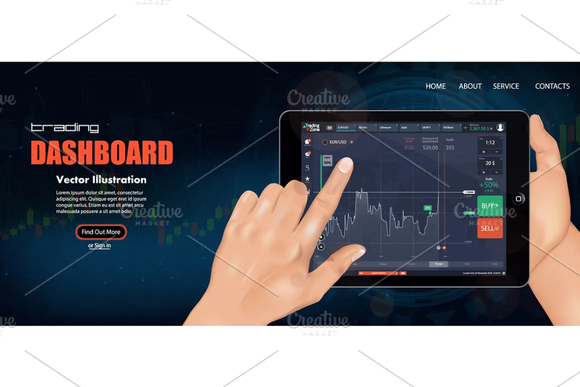 Mock-up Trading Platform(Collection)