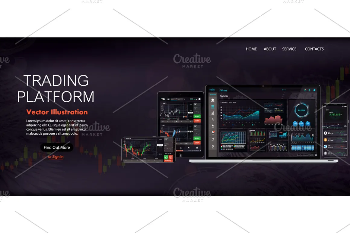 Mock-up Trading Platform(Collection)