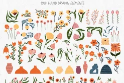 Modern Bloom | Floral Art Posters 1