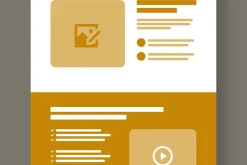 Modern Wireframe Landing Page Design