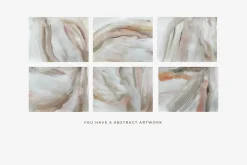 MODERN BEIGE EXPRESSIVE ART