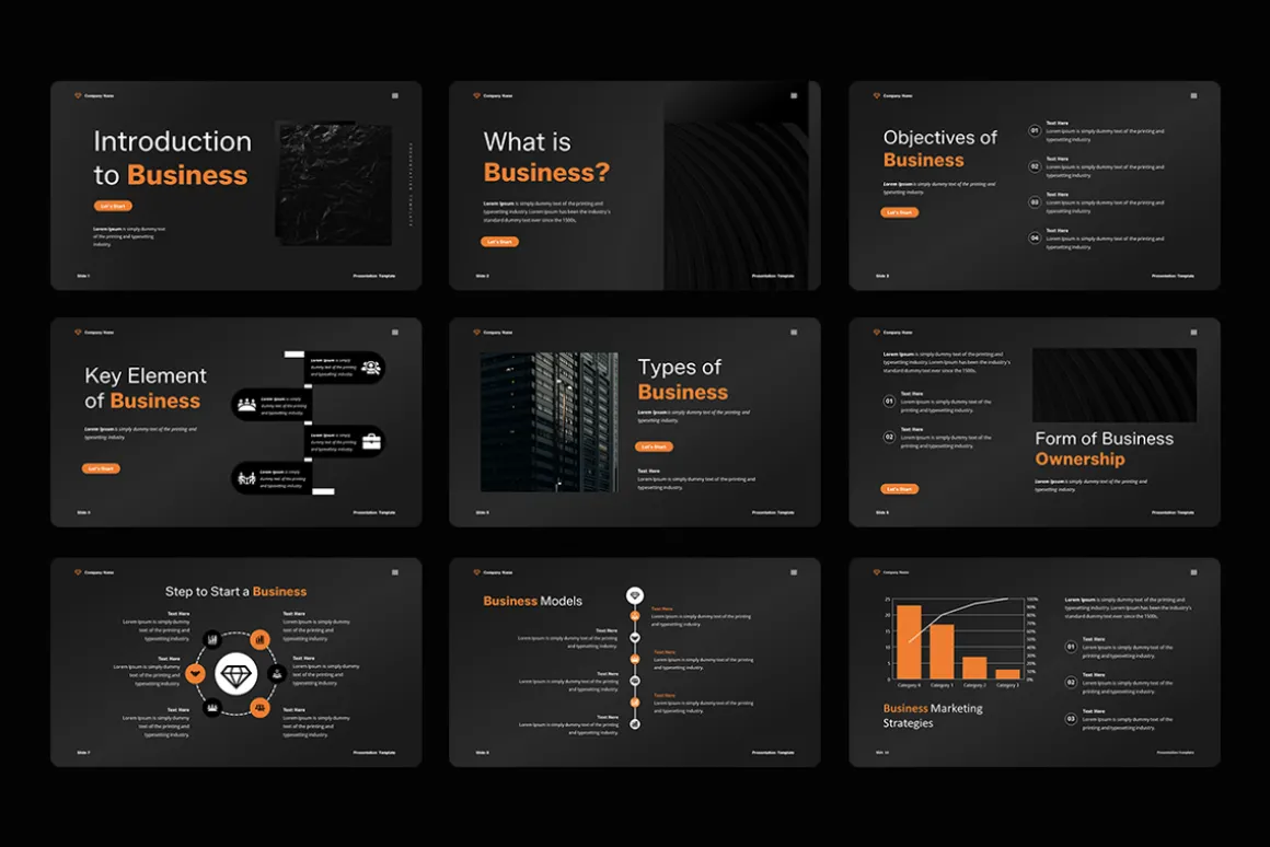 Modern Business PowerPoint Template
