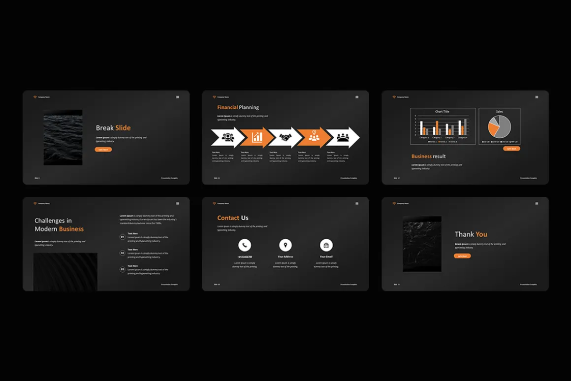 Modern Business PowerPoint Template