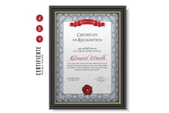 187. Modern Certificate Template
