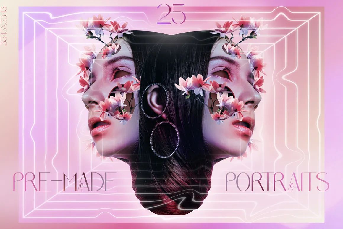 MODERN COLLAGE PORTRAITS