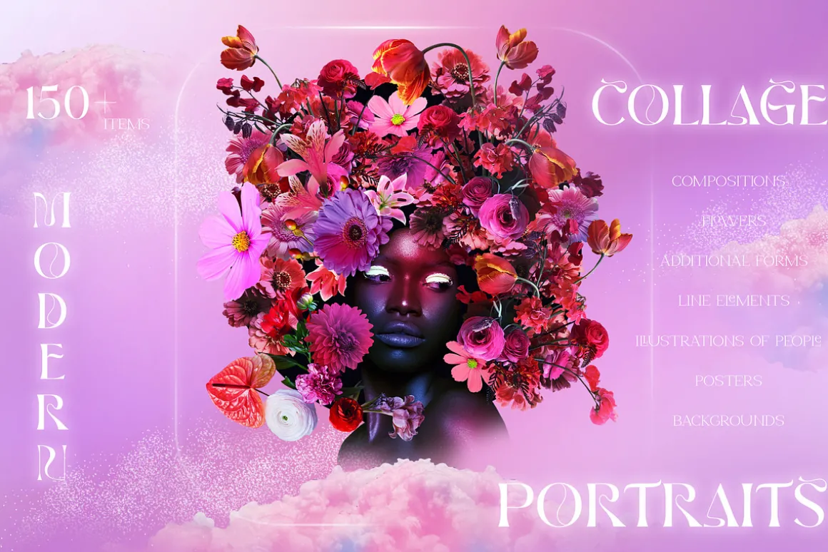MODERN COLLAGE PORTRAITS