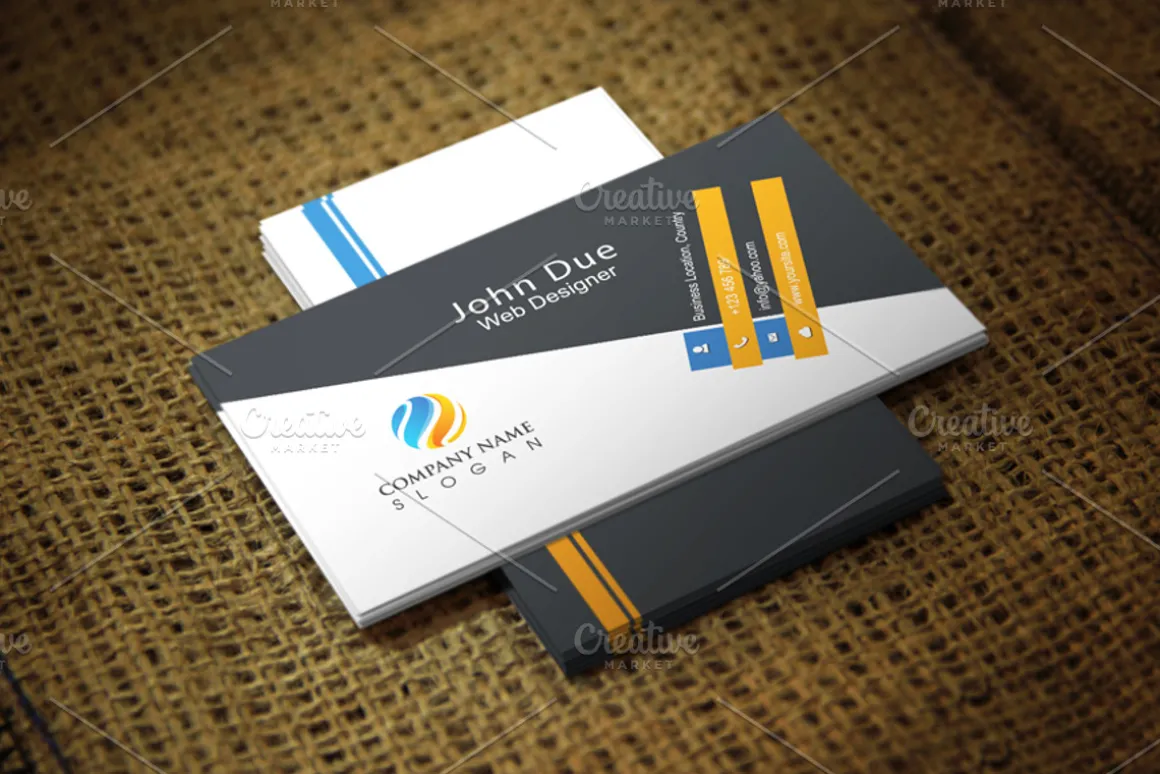Modern Corporate Business Card