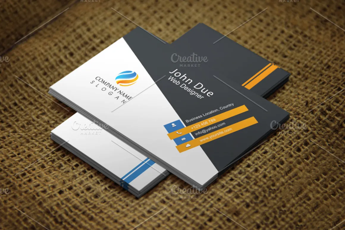 Modern Corporate Business Card