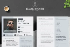 Modern Executive CEO Resume Template