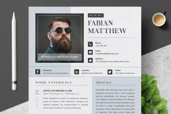 Modern Executive CEO Resume Template