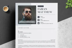 Modern Executive CEO Resume Template