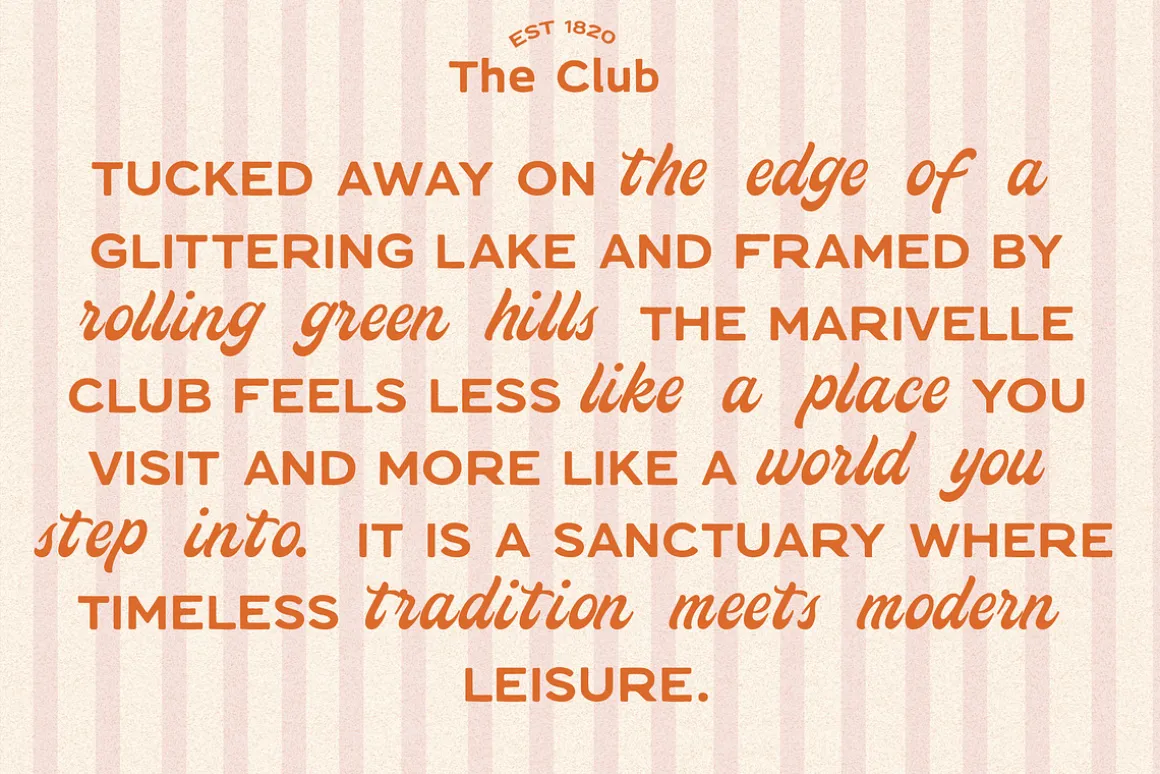 Modern Hand Lettered Font Library