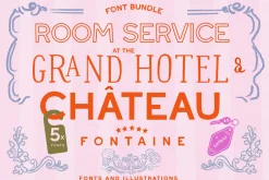 Modern Hand Lettered Font Library