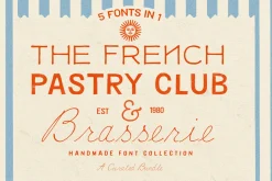 Modern Hand Lettered Font Library