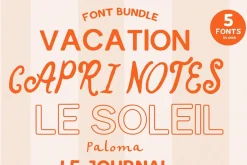Modern Hand Lettered Font Library