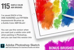 Modern Impressionist PS Brush Studio