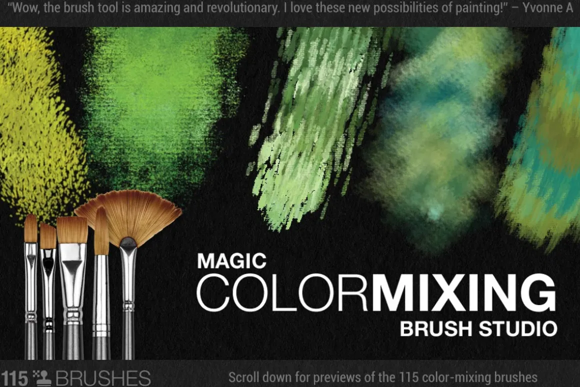 Modern Impressionist PS Brush Studio