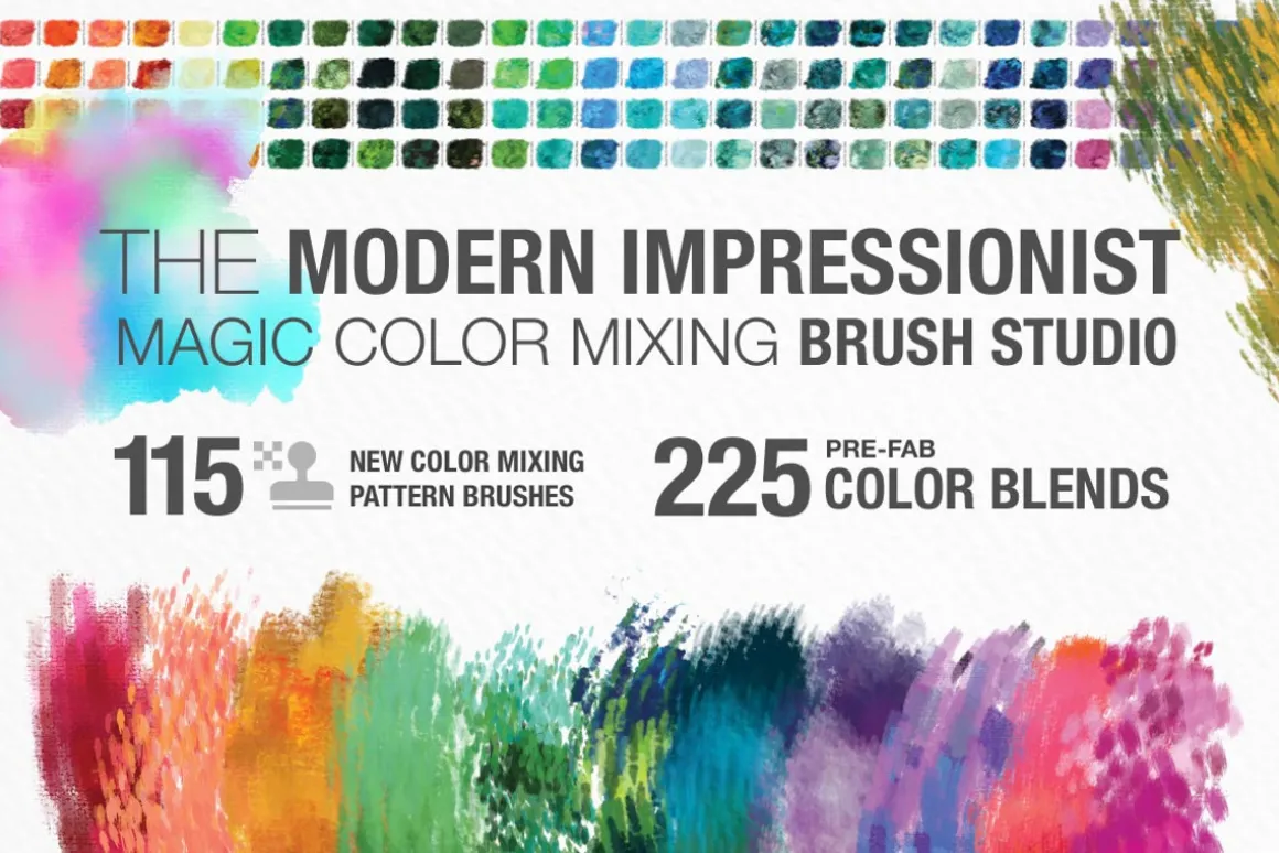Modern Impressionist PS Brush Studio
