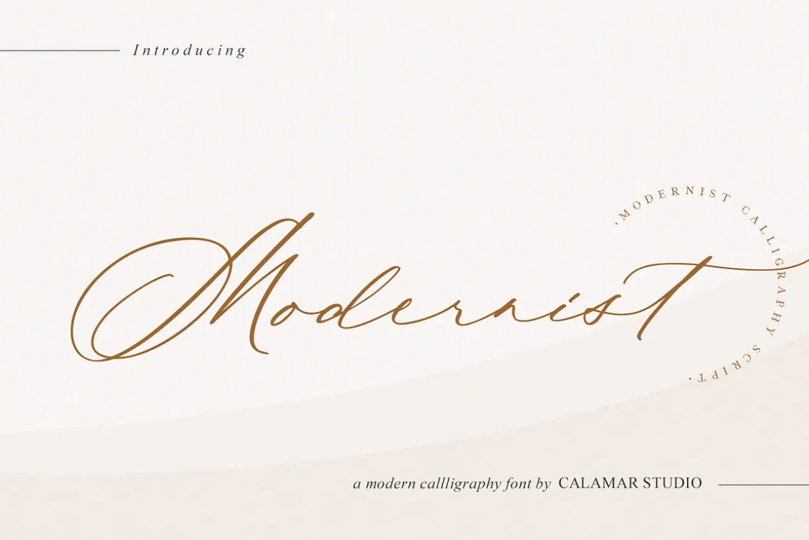 Modernist | Calligraphy Font
