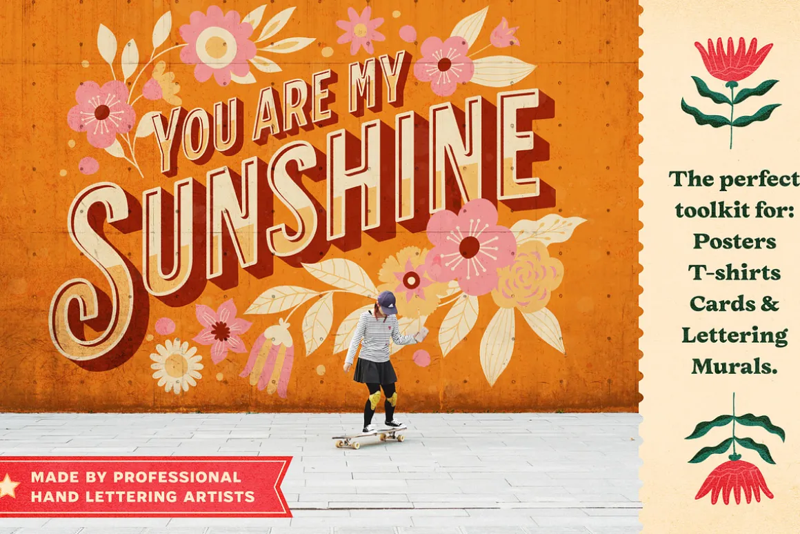 Modern Lettering Fonts Collection