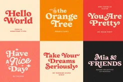 Modern Lettering Fonts Collection