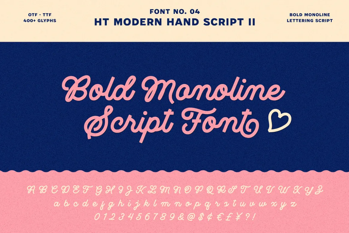 Modern Lettering Fonts Collection